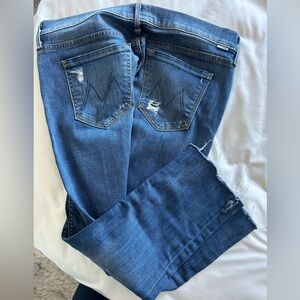 Mother Denim “The drop out” size 28